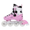 Αυξομειούμενα Πατίνια Roller NH 10905 ΣΕΤ 4 ΣΕ 1 INLINE SKATES NILS EXTREME ΡΟΖ - MEDIUM (35-38)