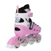 Αυξομειούμενα Πατίνια Roller NH 10905 ΣΕΤ 4 ΣΕ 1 INLINE SKATES NILS EXTREME ΡΟΖ - MEDIUM (35-38)