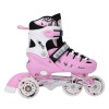 Αυξομειούμενα Πατίνια Roller NH 10905 ΣΕΤ 4 ΣΕ 1 INLINE SKATES NILS EXTREME ΡΟΖ - MEDIUM (35-38)