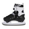 Αυξομειούμενα Πατίνια Roller NH 10905 ΣΕΤ 4 ΣΕ 1 INLINE SKATES NILS EXTREME ΜΑΥΡΟ-MEDIUM (35-38)