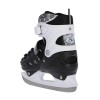 Αυξομειούμενα Πατίνια Roller NH 10905 ΣΕΤ 4 ΣΕ 1 INLINE SKATES NILS EXTREME ΜΑΥΡΟ-MEDIUM (35-38)
