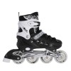 Αυξομειούμενα Πατίνια Roller NH 10905 ΣΕΤ 4 ΣΕ 1 INLINE SKATES NILS EXTREME ΜΑΥΡΟ-MEDIUM (35-38)