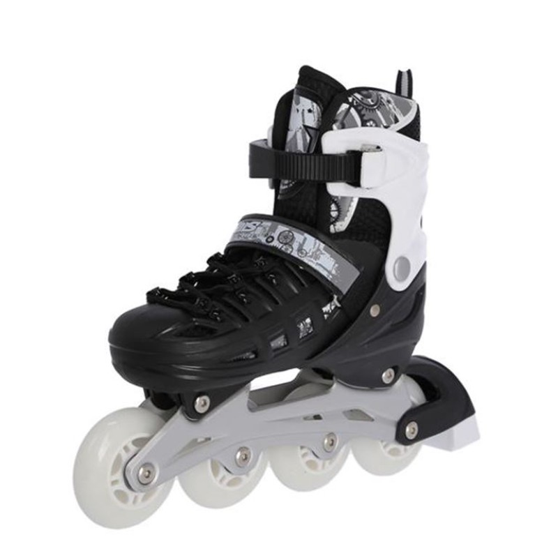 Αυξομειούμενα Πατίνια Roller NH 10905 ΣΕΤ 4 ΣΕ 1 INLINE SKATES NILS EXTREME ΜΑΥΡΟ-MEDIUM (35-38)