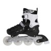 Αυξομειούμενα Πατίνια Roller NH 10905 ΣΕΤ 4 ΣΕ 1 INLINE SKATES NILS EXTREME ΜΑΥΡΟ-MEDIUM (35-38)
