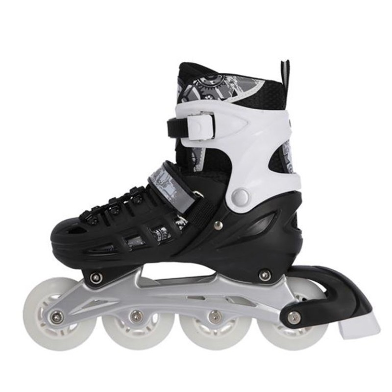 Αυξομειούμενα Πατίνια Roller NH 10905 ΣΕΤ 4 ΣΕ 1 INLINE SKATES NILS EXTREME ΜΑΥΡΟ-MEDIUM (35-38)