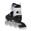 Αυξομειούμενα Πατίνια Roller NH 10905 ΣΕΤ 4 ΣΕ 1 INLINE SKATES NILS EXTREME ΜΑΥΡΟ-MEDIUM (35-38)