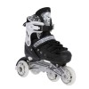 Αυξομειούμενα Πατίνια Roller NH 10905 ΣΕΤ 4 ΣΕ 1 INLINE SKATES NILS EXTREME ΜΑΥΡΟ-MEDIUM (35-38)
