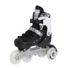 Αυξομειούμενα Πατίνια Roller NH 10905 ΣΕΤ 4 ΣΕ 1 INLINE SKATES NILS EXTREME ΜΑΥΡΟ-MEDIUM (35-38)