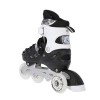 Αυξομειούμενα Πατίνια Roller NH 10905 ΣΕΤ 4 ΣΕ 1 INLINE SKATES NILS EXTREME ΜΑΥΡΟ-MEDIUM (35-38)