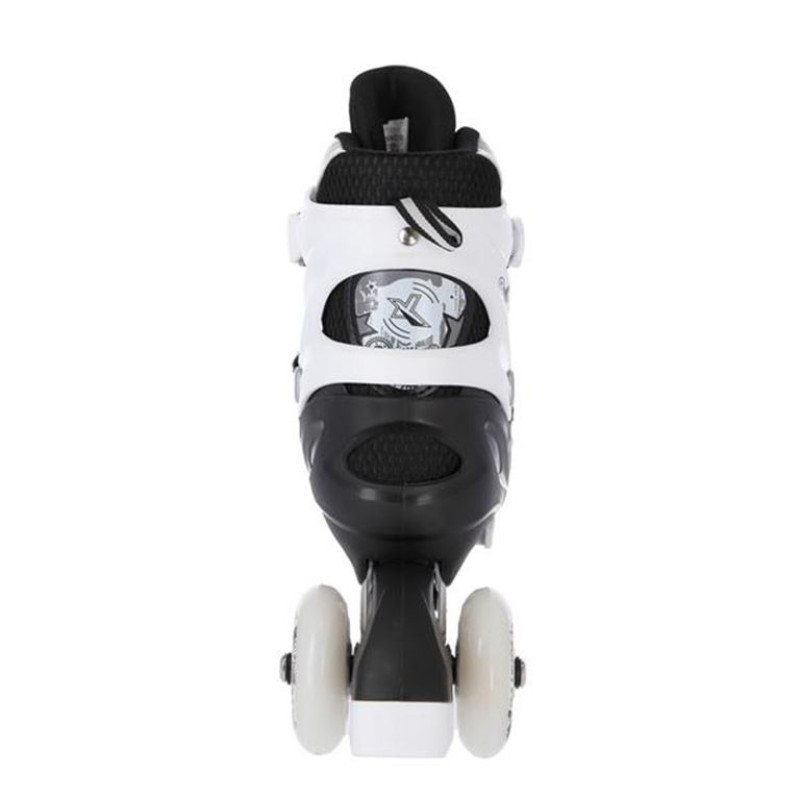 Αυξομειούμενα Πατίνια Roller NH 10905 ΣΕΤ 4 ΣΕ 1 INLINE SKATES NILS EXTREME ΜΑΥΡΟ-MEDIUM (35-38)