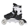 Αυξομειούμενα Πατίνια Roller NH 10905 ΣΕΤ 4 ΣΕ 1 INLINE SKATES NILS EXTREME ΜΑΥΡΟ-MEDIUM (35-38)