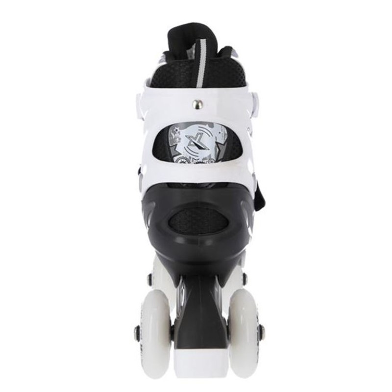 Αυξομειούμενα Πατίνια Roller NH 10905 ΣΕΤ 4 ΣΕ 1 INLINE SKATES NILS EXTREME ΜΑΥΡΟ-MEDIUM (35-38)