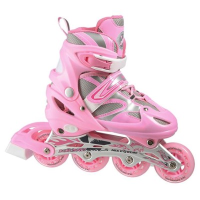 Αυξομειούμενα Roller NH18366 2 ΣΕ 1 Ροζ Large(39-42) IN-LINE SKATES/HOCKEY ICE SKATES