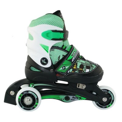 Αυξομειούμενα Roller NJ9128 2 ΣΕ 1 Πράσινο Small(30-33) IN-LINE SKATES/HOCKEY ICE SKATES