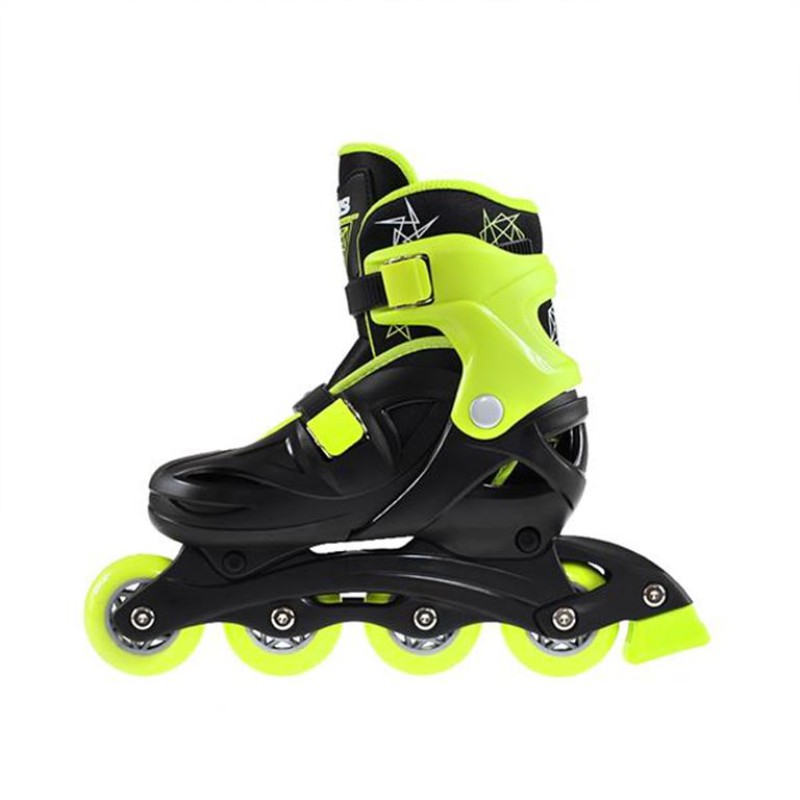 Αυξομειούμενα Πατίνια Roller NJ/NA 0321 Μαύρο/Λαχανί IN-LINE SKATES NILS EXTREME Small (26-30)