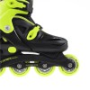 Αυξομειούμενα Πατίνια Roller NJ/NA 0321 Μαύρο/Λαχανί IN-LINE SKATES NILS EXTREME Small (26-30)