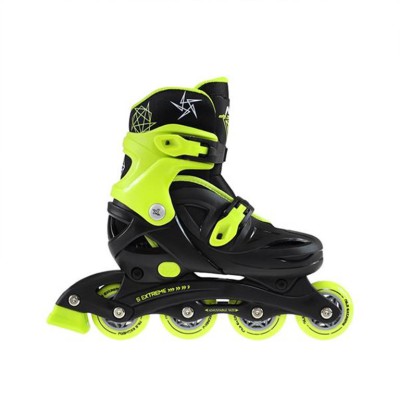 Αυξομειούμενα Πατίνια Roller NJ/NA 0321 Μαύρο/Λαχανί IN-LINE SKATES NILS EXTREME Medium (31-35)