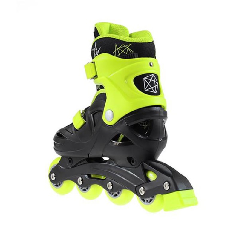 Αυξομειούμενα Πατίνια Roller NJ/NA 0321 Μαύρο/Λαχανί IN-LINE SKATES NILS EXTREME Medium (31-35)