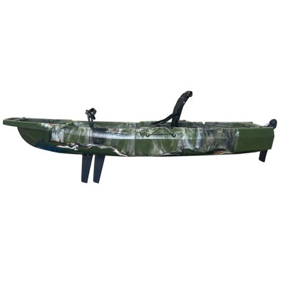 Καγιακ Διαιρούμενο GOBO Splice SOT Πράσινο Ποδηλατικό KICK UP FINS Ενός Ατόμου