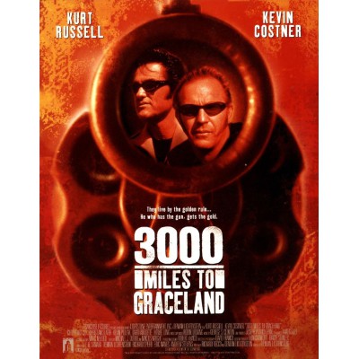 3000 Μίλια Θανάτου - 3000 Miles to Graceland (DVD Used) #00011