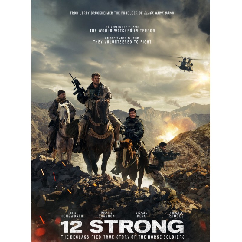 12 Δυνατοί - 12 Strong (DVD Used) #20392