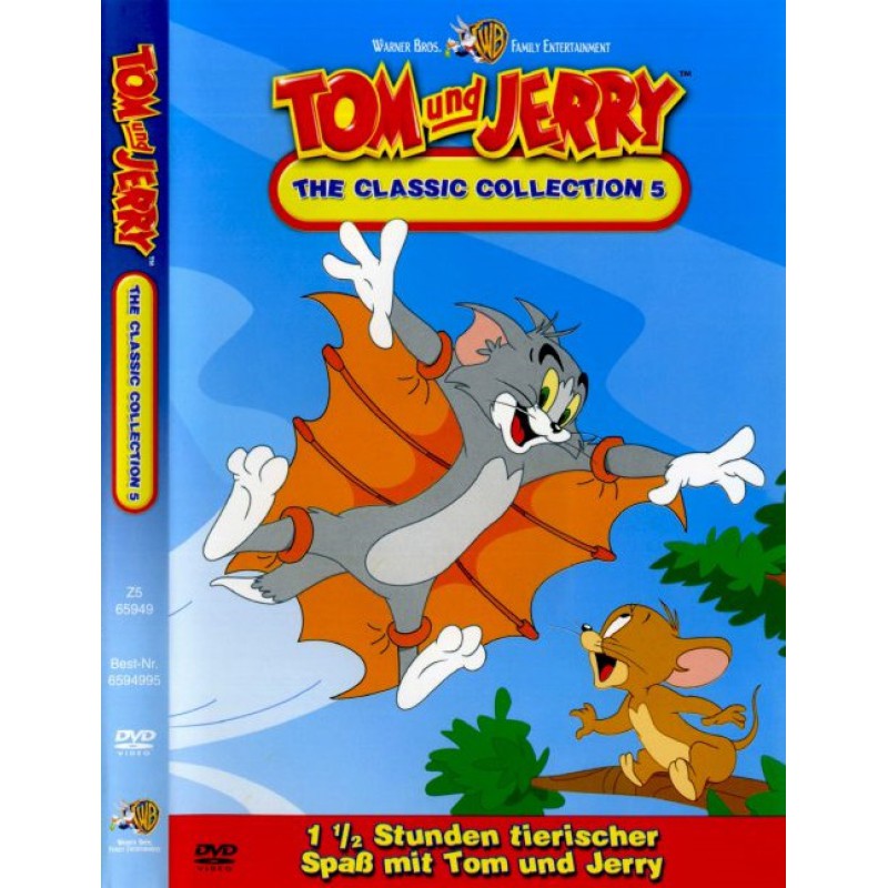 Tom And Jerry: Κλασσική Συλλεκτική Συλλογή Νο 5 (Παιδικά - DVD Used)