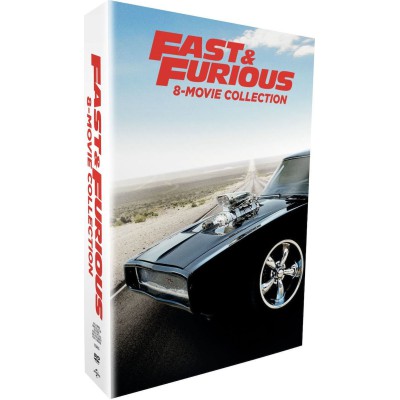 FAST & FURIOUS 1-8 Movie Collection - ΜΑΧΗΤΕΣ ΤΩΝ ΔΡΟΜΩΝ 1-8 Συλλογή Ταινιών (9 DVDs)
