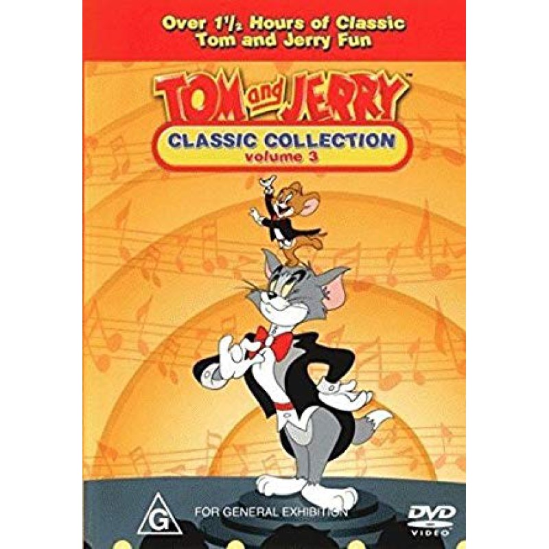 Tom And Jerry: Κλασσική Συλλεκτική Συλλογή Νο 3 (Παιδικά - DVD Used)