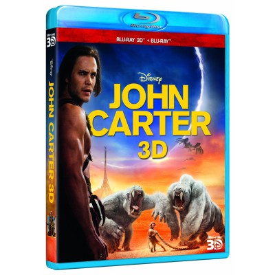 John Carter 3D & 2D BD Μεταχειρισμένο #16663