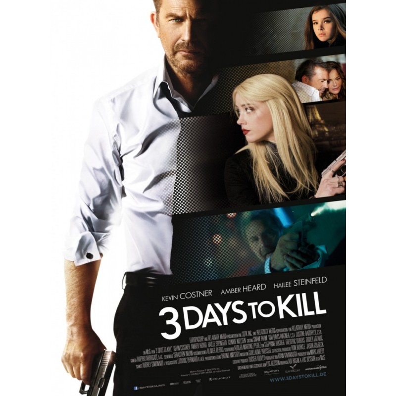 3 Μέρες Διορία - 3 Days To Kill (DVD Used)