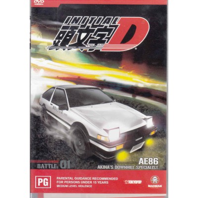 Initial D Battle 01 - AE86 DVD Used