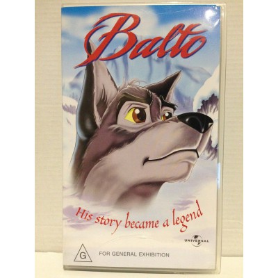 Balto His Story Becomes A Legend - DVD Used