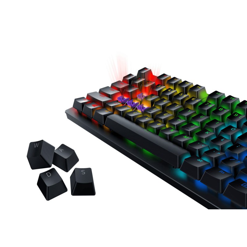 Razer PBT KEYCAPS QUARTZ - PINK UPGRADE SET - for Mechanical & Optical Switches