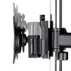 Arctic Z3 Pro Gen 3 (Matt black) Triple-Monitor Arm 4 ports USB 3.0 hub