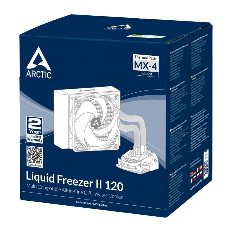 Arctic Liquid Freezer II 120mm AIO CPU Liquid Cooler Closed Loop