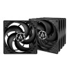 Arctic P14 PWM PST Value Pack - 5 Fans - Case Fan 4pin -140mm black/black