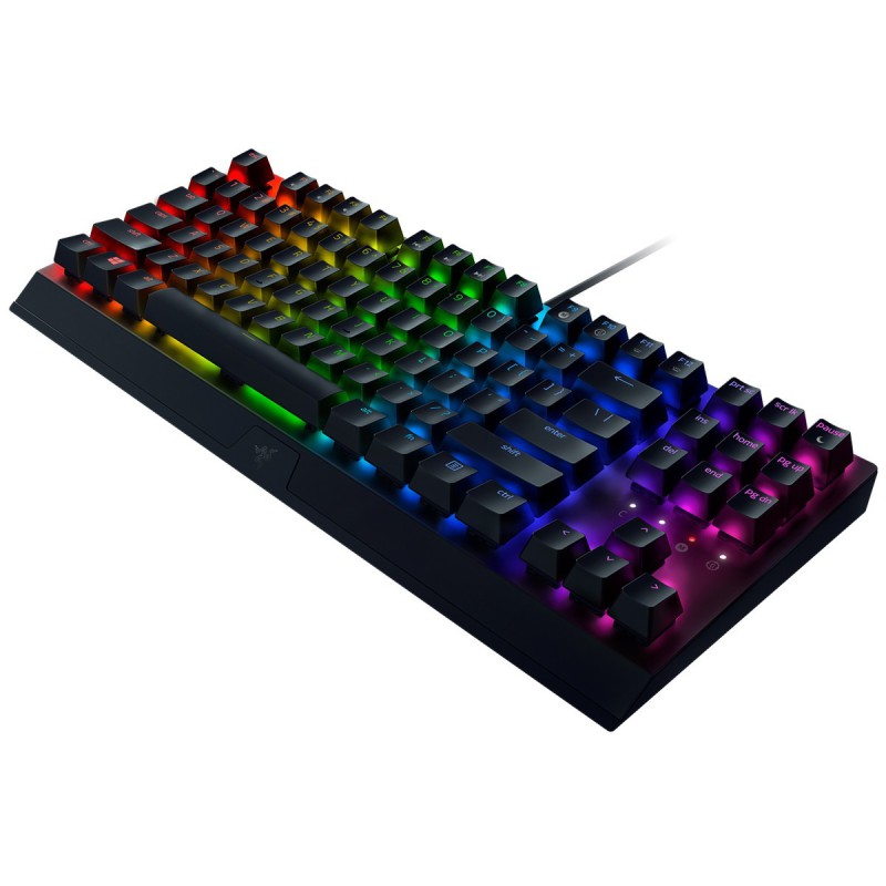 Razer BLACKWIDOW V3 TENKEYLESS - Yellow Switches - Mechanical Gaming Keyboard US Layout