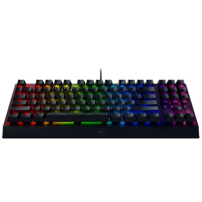 Razer BLACKWIDOW V3 TENKEYLESS - Yellow Switches - Mechanical Gaming Keyboard US Layout