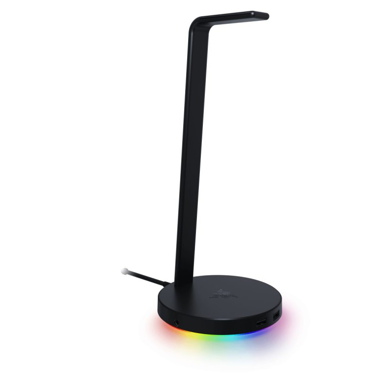 Razer BASE STATION V2 Chroma - Chroma Enabled Headset Stand with USB 3.1 Hub and 7.1 Surround Sound