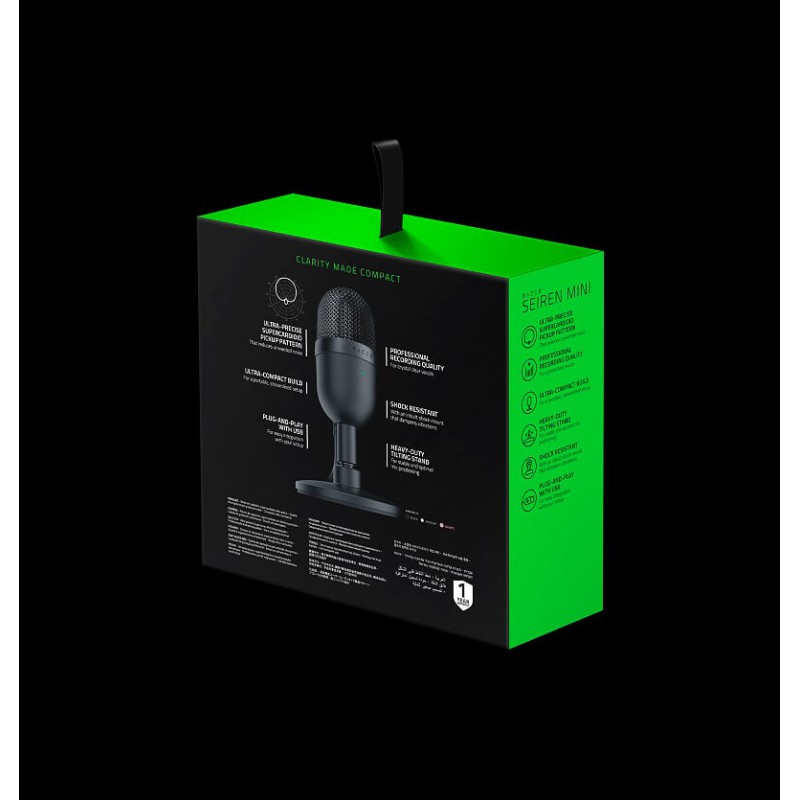 Razer SEIREN MINI PC/PS4/PS5/MAC USB Microphone with Shockmount