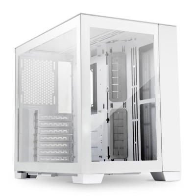 Lian Li PC-O11 Dynamic MINI Snow White - ATX / M-ATX / mini-ITX Steel Midi Tower Case Tempered Glass