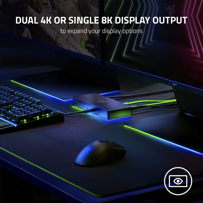  Razer THUNDERBOLT 4 Dock Chroma Black