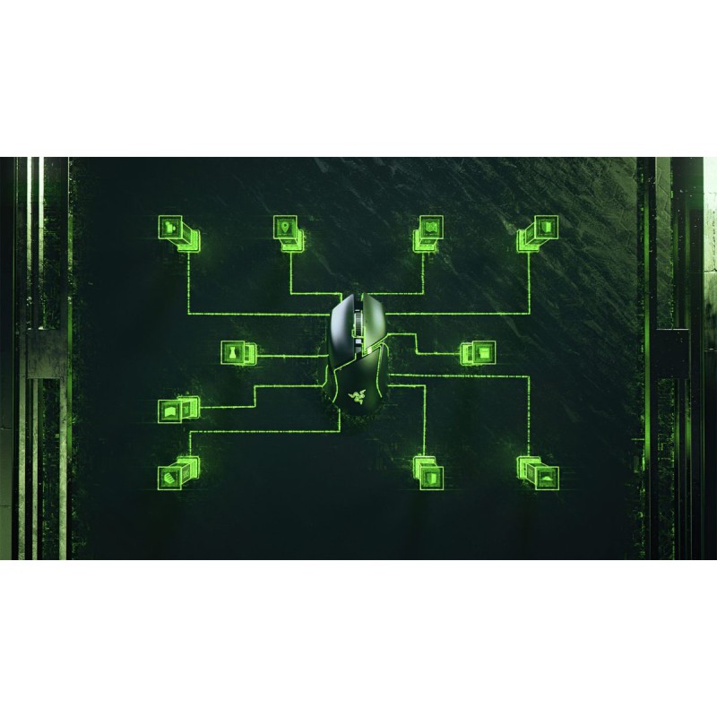 Razer BASILISK V3 - RGB - Ergonomic FPS Gaming Mouse - Wired - Optical Switches