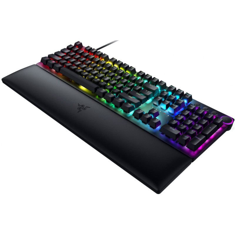 Razer HUNTSMAN V2 - RGB Optical Gaming Keyboard (Clicky Purple Switch) - US Layout