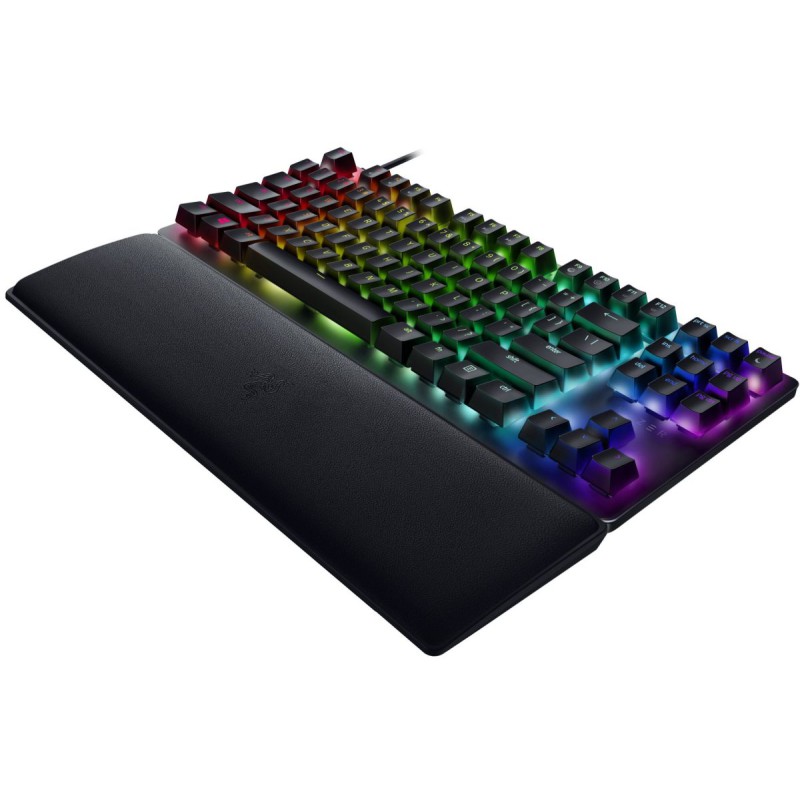 Razer HUNTSMAN V2 Tenkeyless - RGB Optical Gaming Keyboard (Clicky Purple Switch) - US Layout