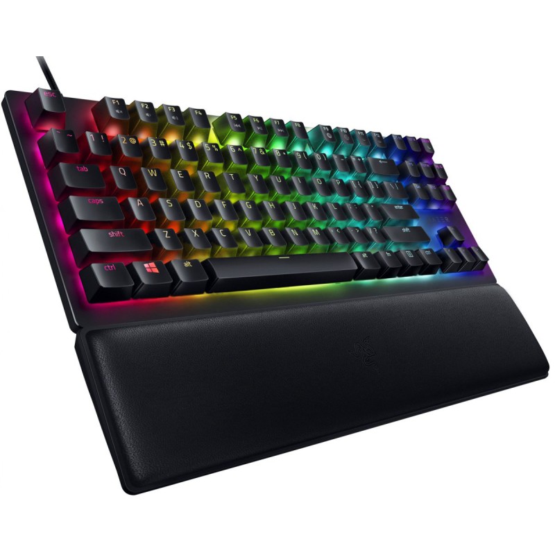 Razer HUNTSMAN V2 Tenkeyless - RGB Optical Gaming Keyboard (Clicky Purple Switch) - US Layout