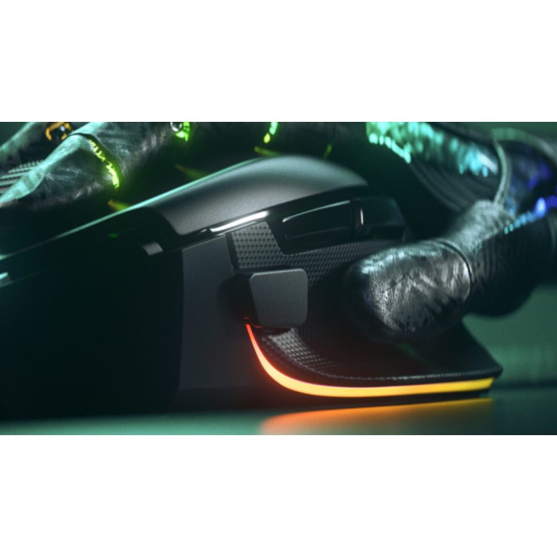 Razer BASILISK V3 - RGB - Ergonomic FPS Gaming Mouse - Wired - Optical Switches