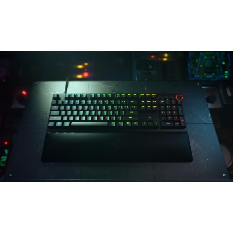 Razer HUNTSMAN V2 - RGB Optical Gaming Keyboard (Clicky Purple Switch) - US Layout