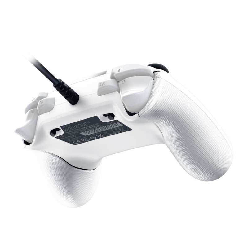 Razer WOLVERINE V2 WHITE/MERCURY - XBOX X/S & PC - Wired Gaming Controller