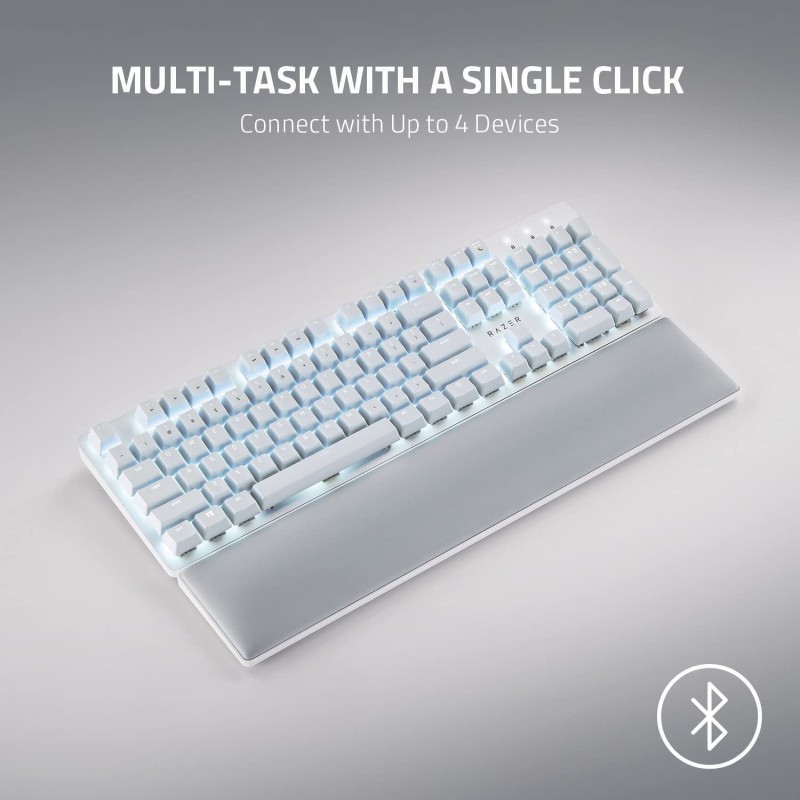 Razer PRO TYPE ULTRA - Wireless Keyboard for Productivity With Orange Mechanical Switches - US
